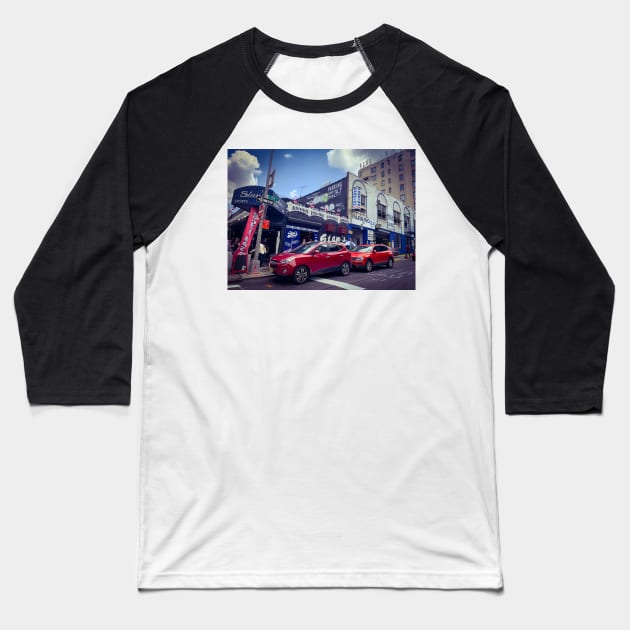 River Ave Yankee Stadium Bronx NYC Baseball T-Shirt by eleonoraingrid